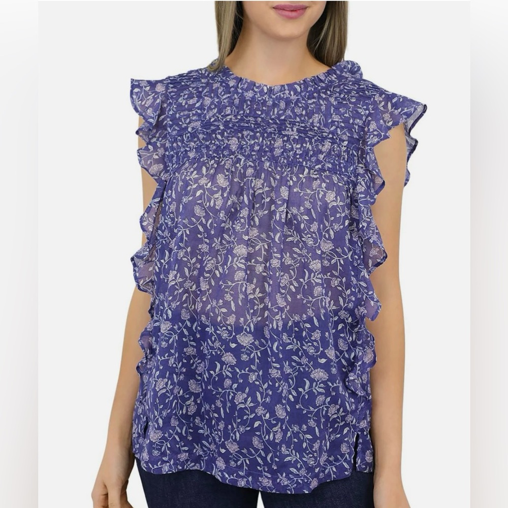 NWT, Cotton Sleeveless Top, lightweight, Lavander, size Medium